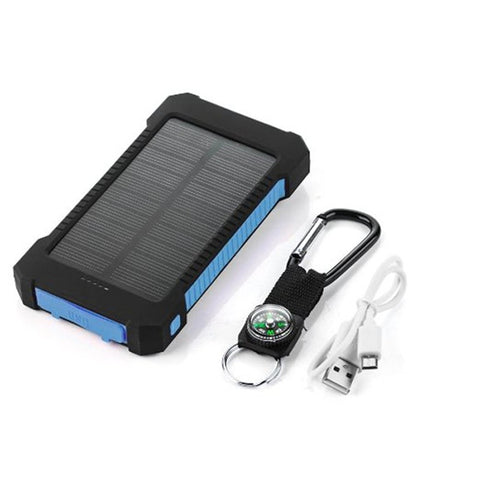 Solar-Powered External Battery Bank