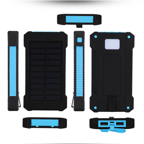Solar-Powered External Battery Bank