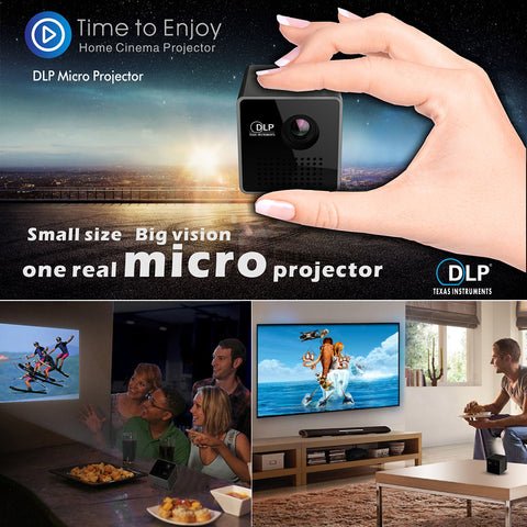 Ultra-Mini Portable Projector