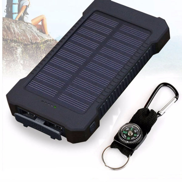 Solar-Powered External Battery Bank