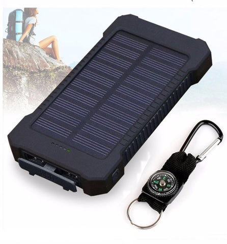Solar-Powered External Battery Bank